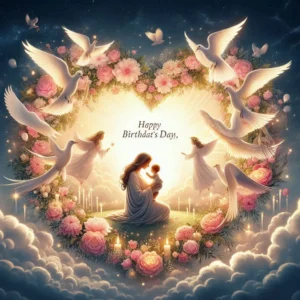 Read more about the article Heart Touching Birthday Wishes for Mother in Heaven