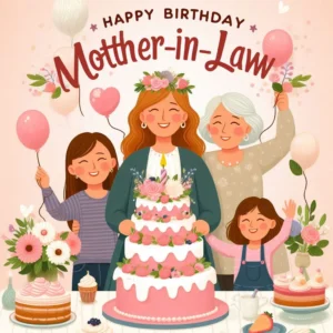 Read more about the article Happy Birthday Mother-in-Law: Heartfelt Wishes & Messages