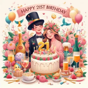 Read more about the article Happy 21st Birthday: The Ultimate Celebration Guide with Heartfelt Wishes