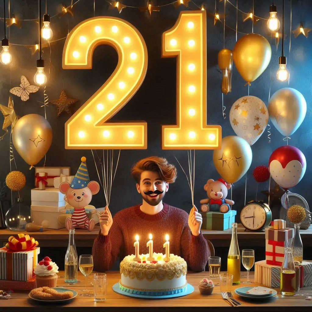 Read more about the article 21st Birthday Wishes for a Boy: Heartfelt & Fun Messages