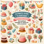 🎉 Ultimate Guide to Birthday Wishes: 120 Heartfelt Messages to Celebrate Every Occasion