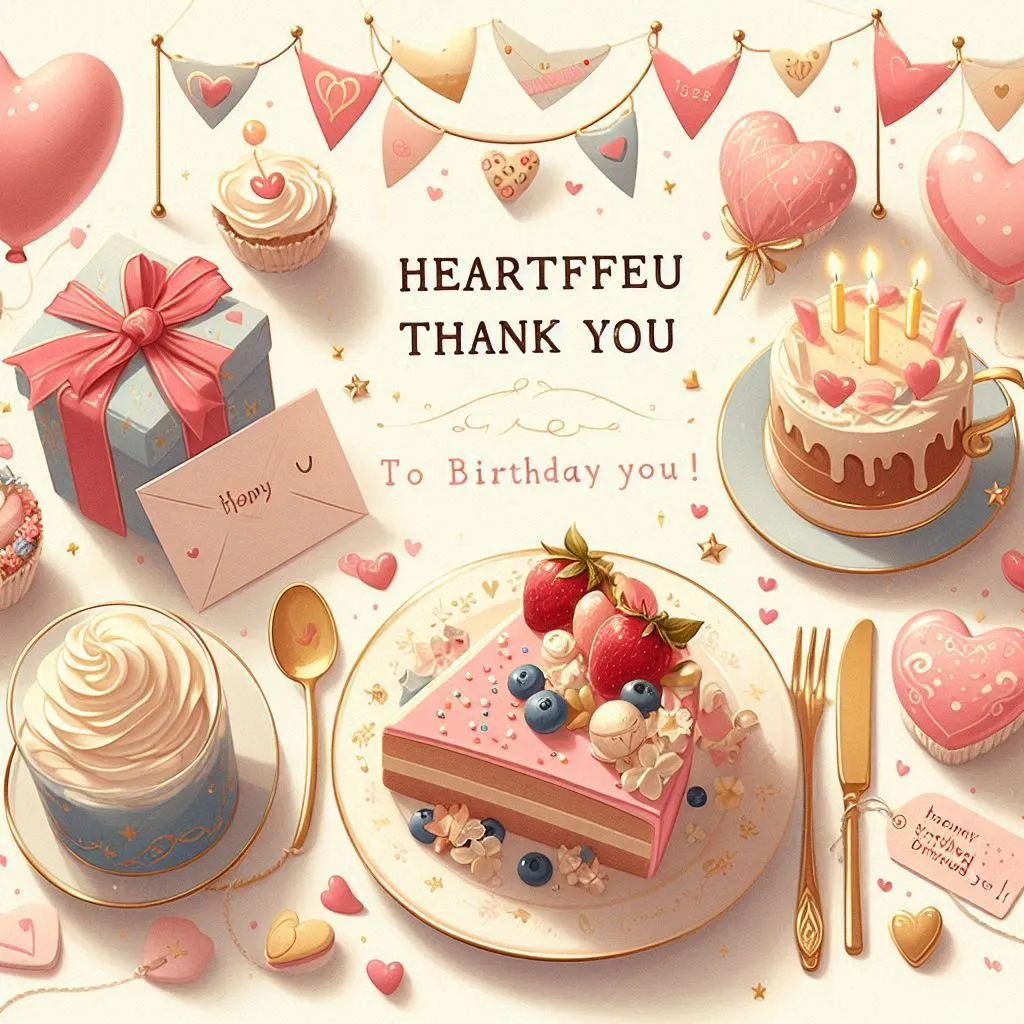 Read more about the article Heartfelt Thank You for Birthday Wishes: 120+ Ways to Express Gratitude