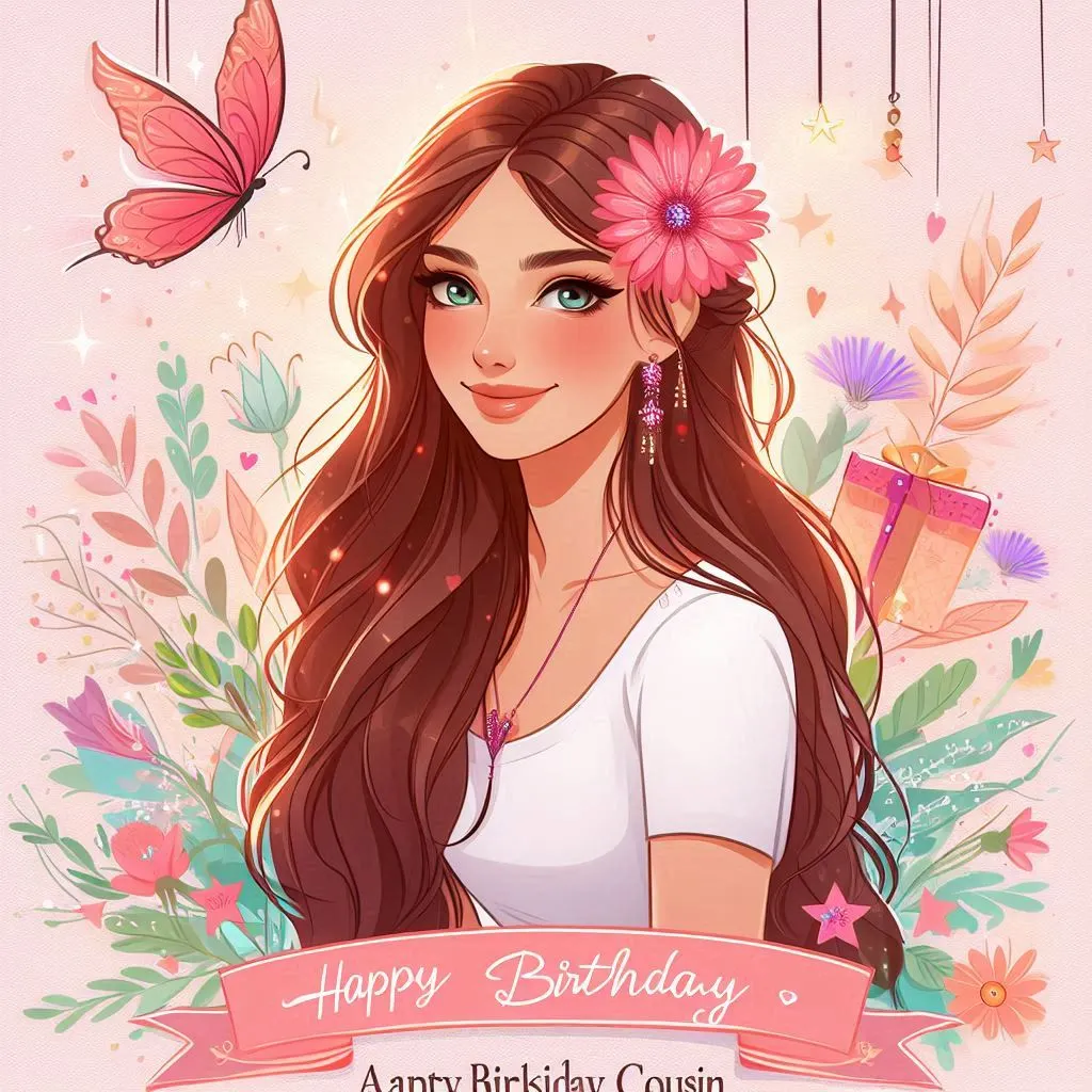 Read more about the article Female Happy Birthday Cousin: Heartfelt Wishes to Make Her Day Special