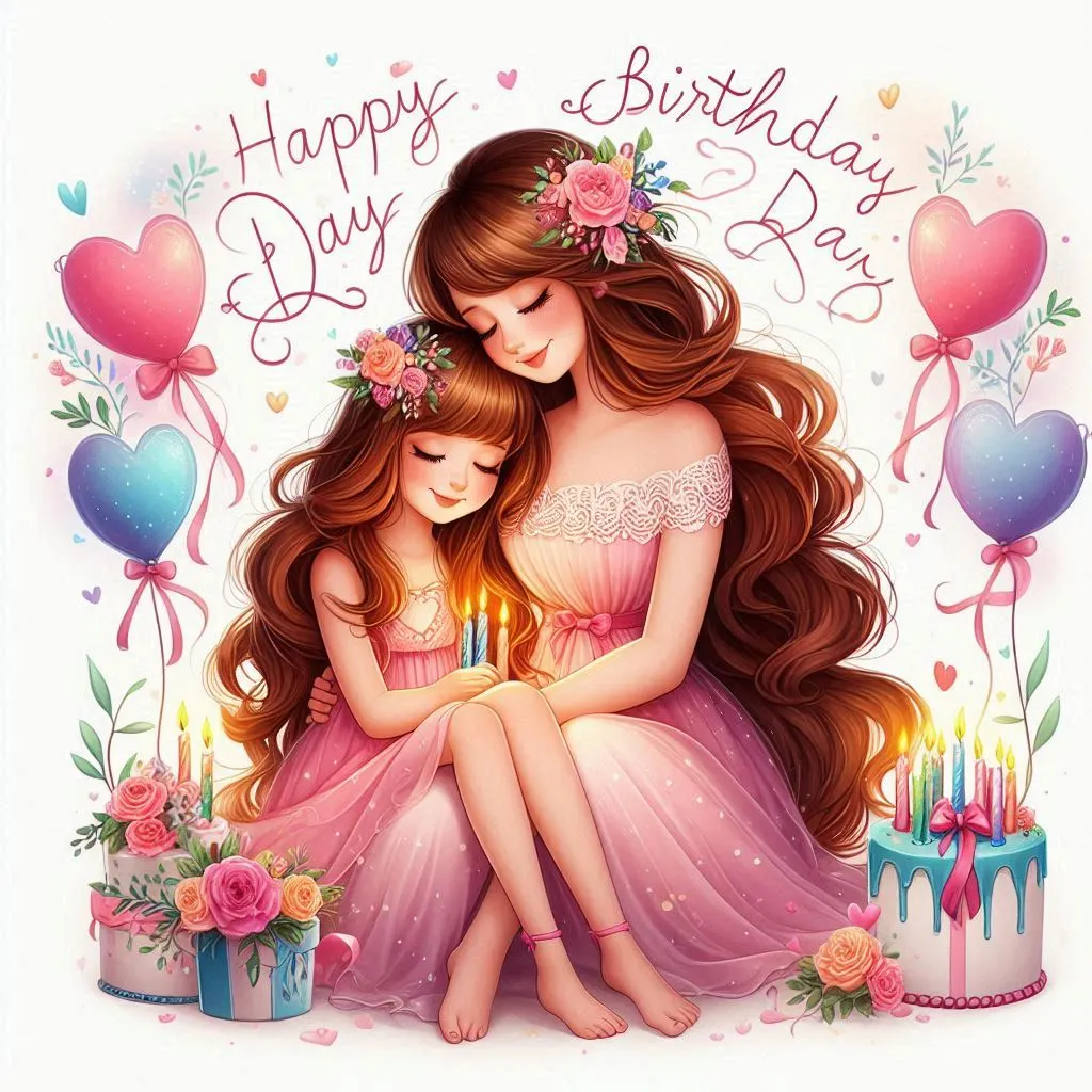 Read more about the article Heart Touching Birthday Wishes for Daughter from Mother