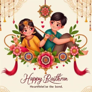 Read more about the article Raksha Bandhan Wishes for Brother: Heartfelt Messages to Celebrate the Bond