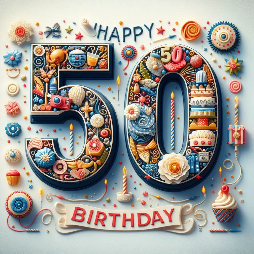 50th Birthday Wishes: Celebrate Half a Century with Heartfelt Messages