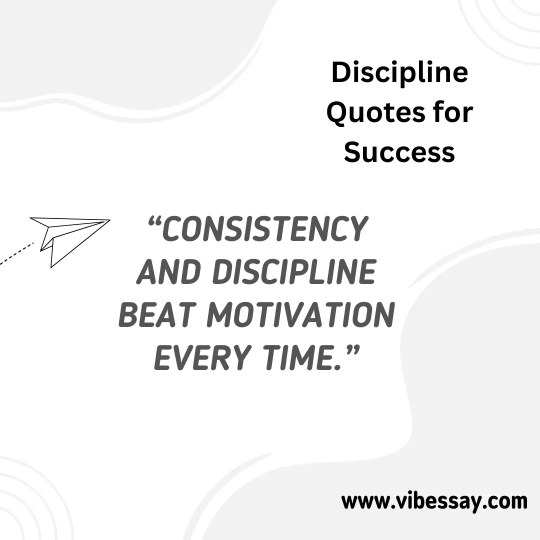 Discipline Quotes for Success