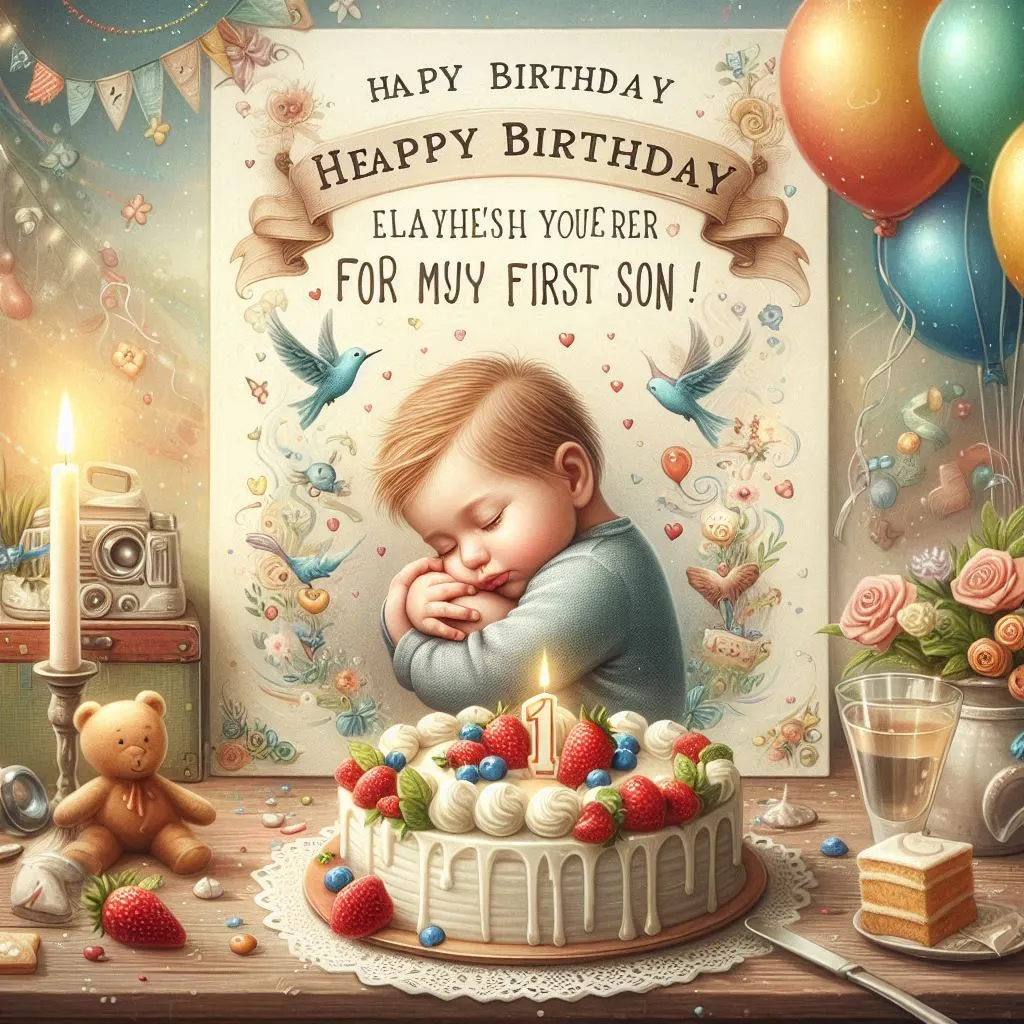 Emotional Birthday Wishes for My First Son: A Heartfelt Tribute