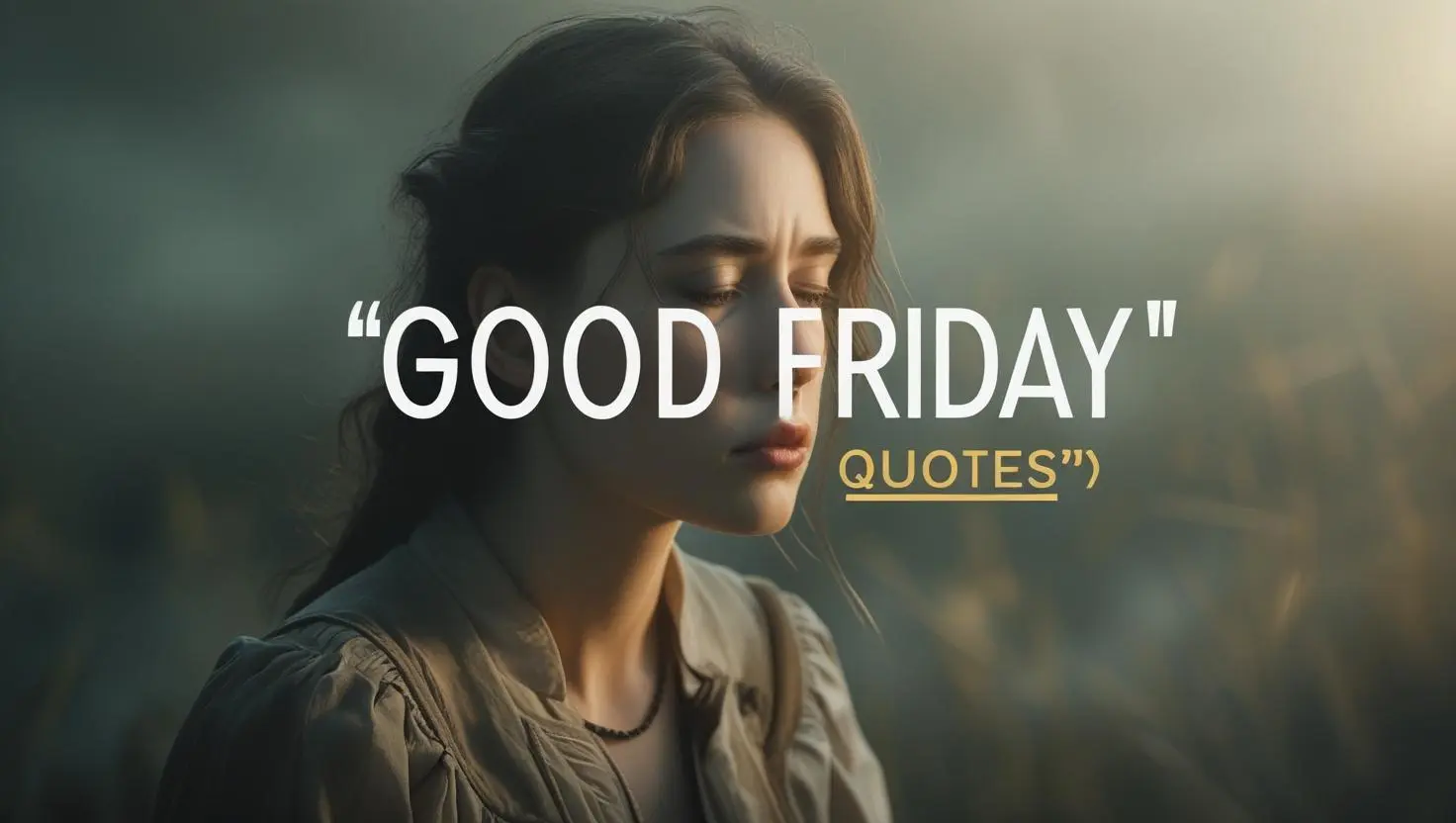 Read more about the article Good Friday Quotes: Expressing Deep Reflection and Compassion