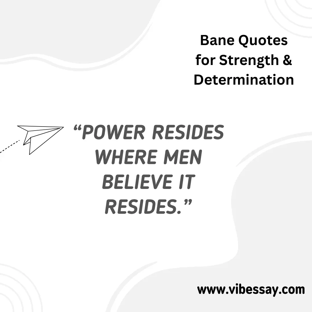 Read more about the article Bane Quotes for Strength & Determination: 161 Iconic Lines (2025)